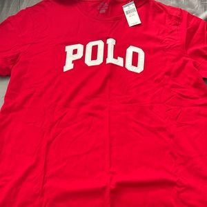 Red Polo T-shirt 2X